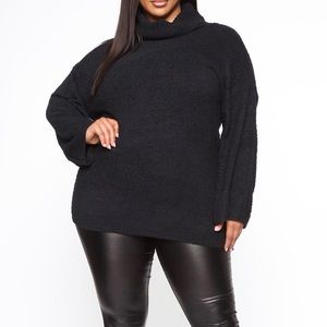 NWT 3X Bell Sleeves Turtleneck Tunic Sweater